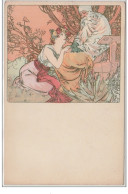 MUCHA Alphonse : "Vieillesse" Vers 1900 - Très Bon état - Mucha, Alphonse