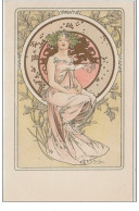 MUCHA Alphonse : "une Femme Hautaine" Vers 1900 - Très Bon état - Mucha, Alphonse