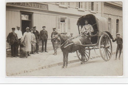 ANGOULEME : Carte Photo (attelage) - Bon état (un Pli) - Angouleme