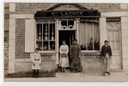 LIVERDUN : Carte Photo Du Magasin De Plomberie, Couverture LACOTE Vers 1910 - Très Bon état - Liverdun