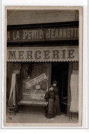 NICE : Carte Photo De La Mercerie """"a La Petite Jeannette"""" Vers 1910 - Très Bon état - Otros & Sin Clasificación