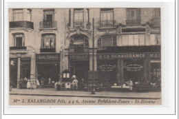 SAINT ETIENNE : Magasin De Meubles SALANGROS Fils - Très Bon état - Saint Etienne