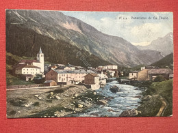 Cartolina - Panorama De La Thuile ( Valle D'Aosta ) - 1920 - Altri & Non Classificati