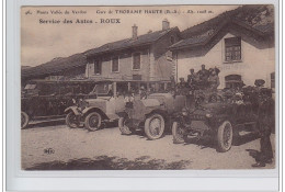 Le Service Des Automobiles En Gare De THORAME HAUTE (Haute Vallée Du Verdon) - Très Bon état - Autres & Non Classés