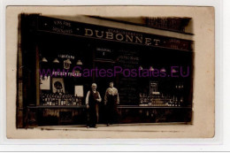 PARIS : Carte Photo Du Marchand De Vins DUBONNET Au 199 Rue De Vaugirard - Très Bon état - Distrito: 15