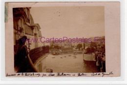 PARIS 15ème : Carte Photo De La Traversée De La Seine à La Nage Au Pont De Grenelle Vers 1910 - Très Bon état - Distretto: 15