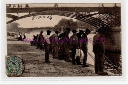 PARIS - Eugêne ATGET : Les P´tits Métiers De Paris - Les Pêcheurs à La Ligne Sur Les Quais De La Seine - Très Bon - Artesanos De Páris