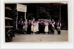 ERAGNY SUR OISE : Carte Photo Du Restaurant BONNIN """"au Passage De L'Oise""""vers 1930 - Très Bon état - Eragny