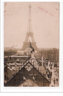 PARIS : Carte Photo De Stand De La Foire De Paris (Tour Eiffel) - Très Bon état - District 07