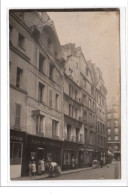 PARIS : Carte Photo De Magasins Dont PARIS-MEDOC Et """"Au Bouef De La Maubert"""" - Très Bon état - Paris (05)