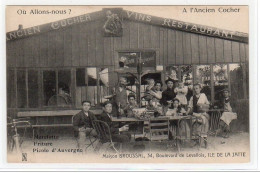 NEUILLY SUR SEINE :ILE DE LA JATTE : Maison Broussal (vins Restaurant) Vers 1910 - Très Bon état - Neuilly Sur Seine