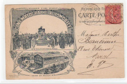 NEUILLY SUR SEINE : """"souvenir D'une Séance Du CINEMATOGRAPHE AUTOMOBILE"""" En 1905 - Très Bon état - Neuilly Sur Seine