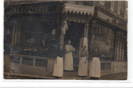 LE HAVRE : Carte Photo De La Charcuterie LIGOT Vers 1910 - Très Bon état - Ohne Zuordnung