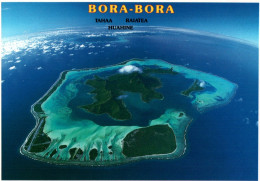 CPM - BORA-BORA - Vue Aérienne - Photo T.Sylvain - Edition Pacific Promotion - Polinesia Francese