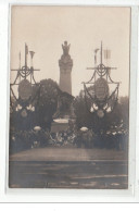 CAEN - CARTE PHOTO - Le Monument Aux Mobiles élevé A La Gloire Des Morts De La Guerre De 1870 - Très Bon état - Caen