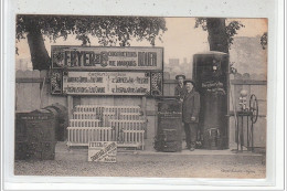 ROUEN - CARTE PHOTO - Fryer Et Cie - Constructur De Chauffages - Rue Marquis - état - Rouen