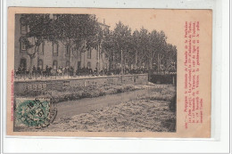 PERPIGNAN - Le Lendemain De L'incendie De La Préfecture 20 Juin 1907 - GREVES - Très Bon état - Perpignan