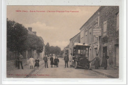 TRUN - Rue De Vimoutiers - L'autobus D'Argentan-Trun-Vimoutiers - Très Bon état - Trun