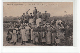 VOUVRAY - Clos Du Gué D'Amant: Groupe De Vendangeurs - Très Bon état - Vouvray