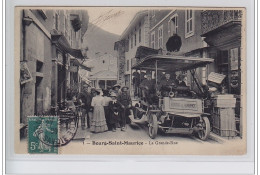 BOURG SAINT MAURICE : L'autobus Dans La Grande Rue - Très Bon état - Bourg Saint Maurice