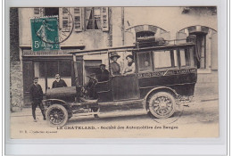 LE CHATELARD : L´autobus De La Société Automobile Des Bauges - Très Bon état - Le Chatelard