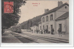 CHEVILLON : La Gare - Bon état (un Coin Plié) - Chevillon