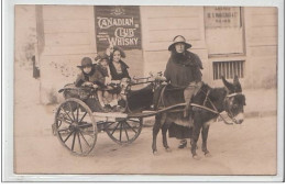 NICE : Carte Photo (attelage à âne) - Très Bon état - Otros & Sin Clasificación