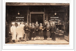 PARIS 17 : Carte Photo Du Restaurant """"la Renaissance"""" Avenue De Wagram - Très Bon état - Distretto: 17