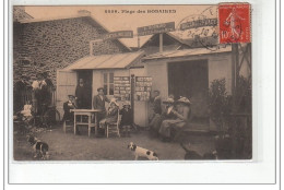 Plage Des ROSAIRES : Magasin De Cartes Postales NORMAND """"Bazar De La Plage"""" Vers 1910 -  Très Bon état - Autres & Non Classés