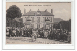 PACY-SUR-EURE : Mairie Et Ecole De Menilles - Tres Bon Etat - Pacy-sur-Eure