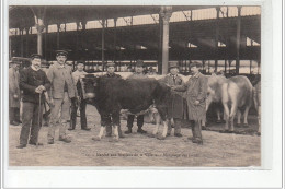 PARIS - Marché Aux Bestiaux De La Villette: Marquage Des Boeufs - Très Bon état - Arrondissement: 19