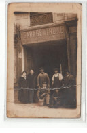 PARIS - CARTE PHOTO - Garage Du Trône 17, Bld De Charonne - A. Rappaport, Mécanicien - état - Arrondissement: 11