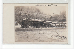 ABBEVILLE - CARTE PHOTO - MILITAIRES - Novembre 1914: Le Maréchal Des Logis Monnier - Très Bon état - Abbeville