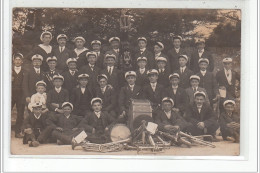 EQUEURDREVILLE - CARTE PHOTO - Musique Et Orphéon Du Patronnage Laïque - FANFARE - Très Bon état - Equeurdreville