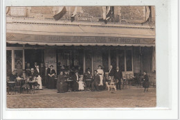LE PERREUX - CARTE PHOTO - Café De La Gare - état - Le Perreux Sur Marne