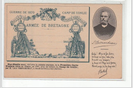 CONLIE - Souvenir De La Guerre De 1870 - Armée De Bretagne - Camp De Conlié - Très Bon état - Conlie