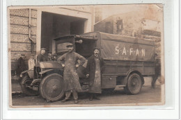 ROUEN - CARTE PHOTO - Camion Et Ses Chauffeurs - Très Bon état - Rouen