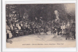 MONTARGIS : Fete De La Madelaine, Courses Vélocipédiques, Depart Lancé - Tres Bon Etat - Montargis