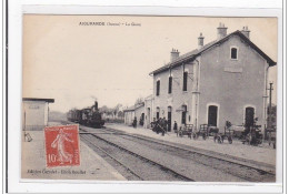 AIGURANDE : La Gare - Tres Bon Etat - Autres & Non Classés