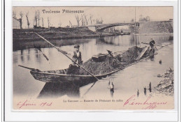 TOULOUSE : La Garonne, Rentrée De Pecheurs De Sable - Tres Bon Etat - Toulouse