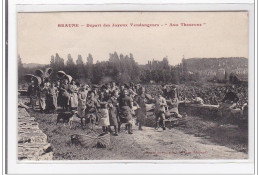 BEAUNE : Depart Des Joyeux Vendangeurs, Aux Theurons - Tres Bon Etat - Beaune