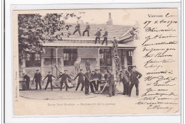 VIERZON : Ecole Natle Profess. Manoeuvre De La Pompe (pompiers)- Tres Bon Etat - Vierzon