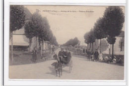 ARGENT : Avenue De La Gare, Voiture D'ecoliers (voiture A Chien) - Tres Bon Etat - Argent-sur-Sauldre