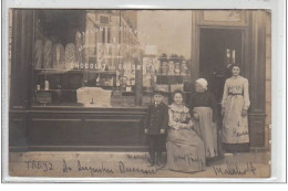 MALAKOFF : Carte Photo De La Boulangerie Treyz - 2 Rue Augustin Dumont - Très Bon état - Malakoff