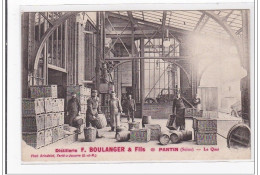 PANTIN : Le Quai, Distillerie F.BOULANGER & FILS (absinthe) - Tres Bon Etat - Pantin