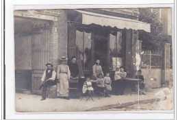 ASNIERES : Personnages (carte Photo) - Etat - Asnieres Sur Seine