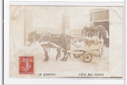 LE CROTOY : Fete Des Fleurs (carte Photo) - Tres Bon Etat - Le Crotoy