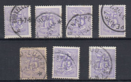 TIMBRES BELGE NON Classés Petit Lion - Andere & Zonder Classificatie