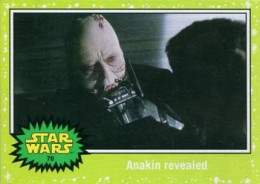 2015 Topps STAR WARS Journey To The Force Awakens "Jabba SLIME GREEN Starfield" Parallel #78 - Star Wars