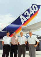 Airbus A340 - Test And Development Department  +/- 180 X 130 Mm. - Photo Presse Originale - Aviation